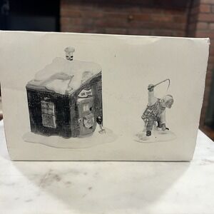 Department 56 "Fresh Frozen Fish" hand‎ painted ceramic accessories Christmas